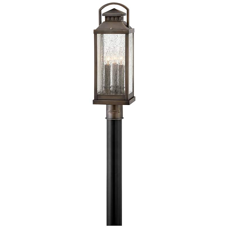 Image 2 Revere 22 1/4" High Solid Brass Outdoor Post Light more views