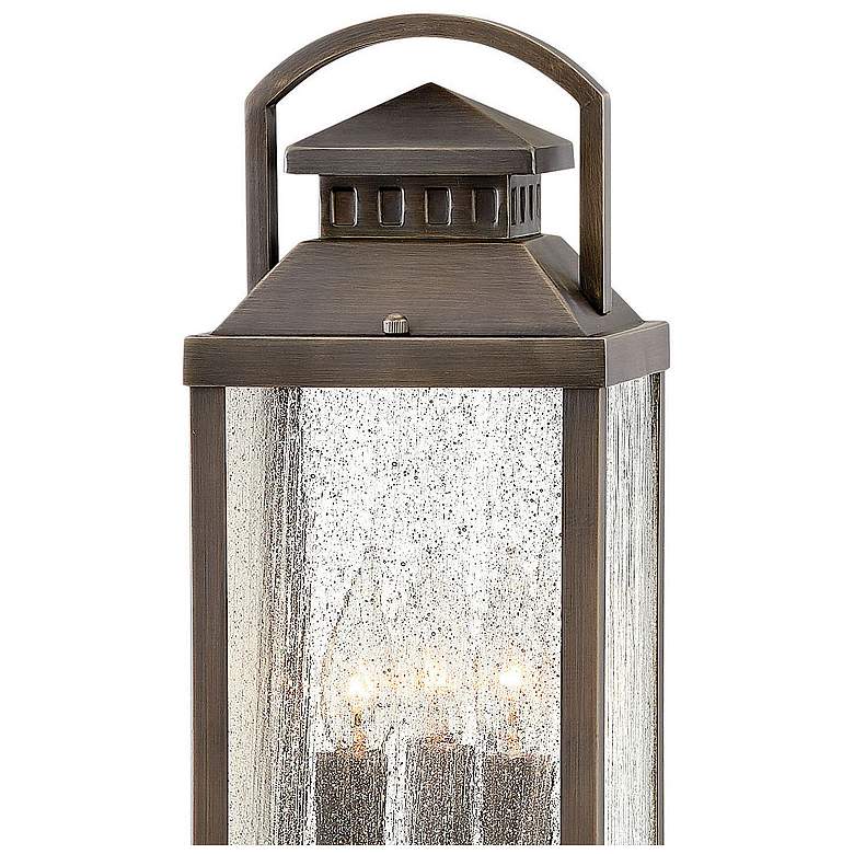 Image 5 Revere 22 1/4" High Solid Brass Outdoor Post Light more views