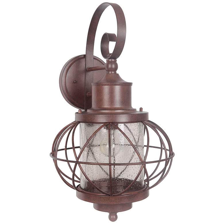 Image 1 Revere 23 1/4 inchH Aged Bronze Outdoor Wall Light