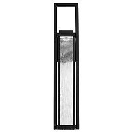 Image2 of Revere 25"H x 5"W 1-Light Outdoor Wall Light in Black more views