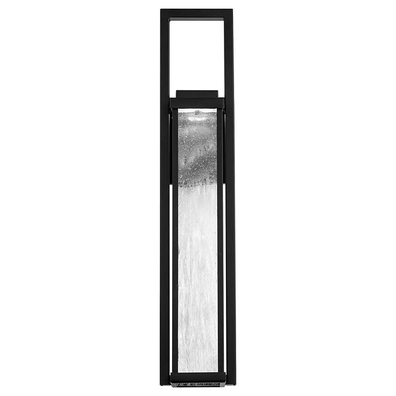 Image 2 Revere 25"H x 5"W 1-Light Outdoor Wall Light in Black more views