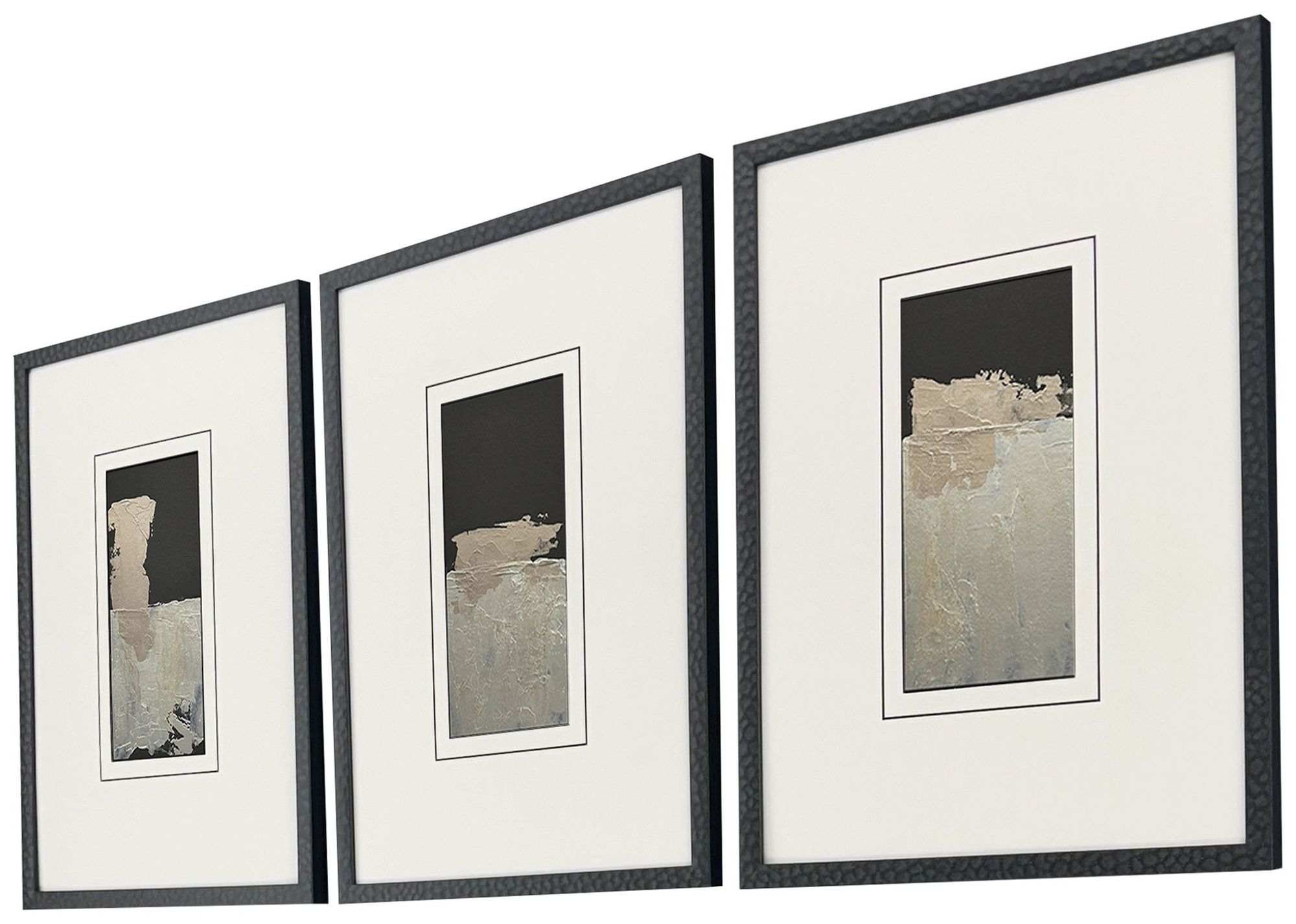 Image 2 Reverie I 17"W x 23"H Framed Art Set of 3 more views