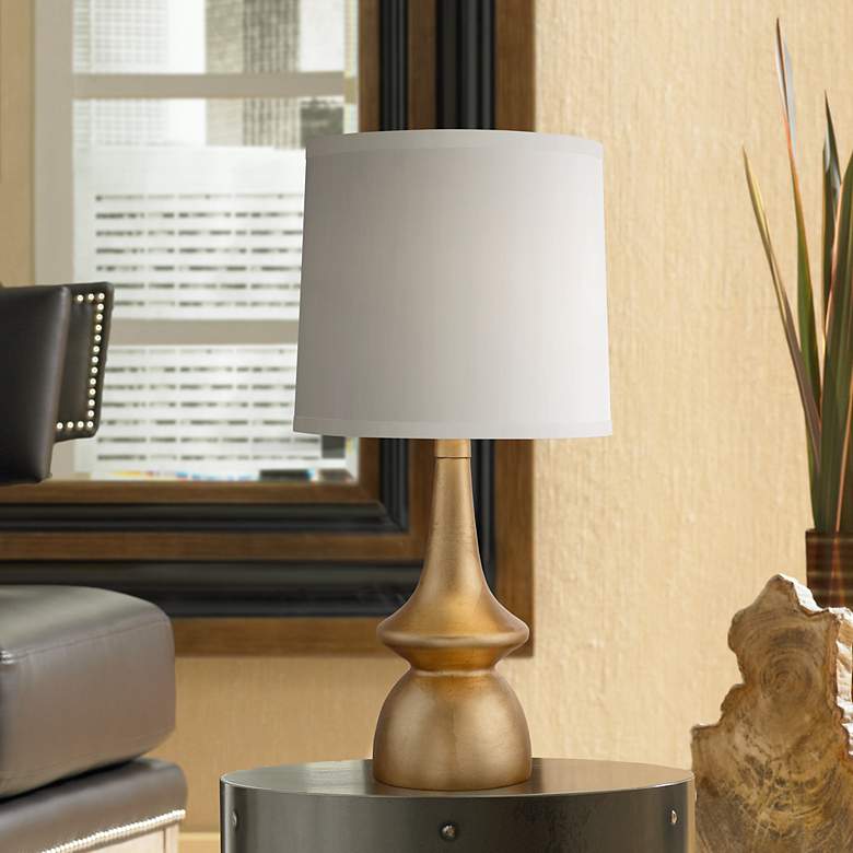 Image 1 Rexford Gold Modern Table Lamp
