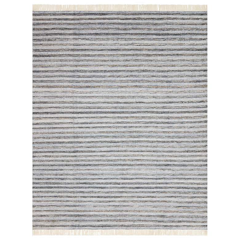 Image 1 Rey REY-01 5'x7'6" Denim and Natural Rectangular Area Rug