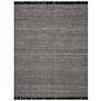 Rey REY-02 5&#39;x7&#39;6" Ivory and Charcoal Rectangular Area Rug