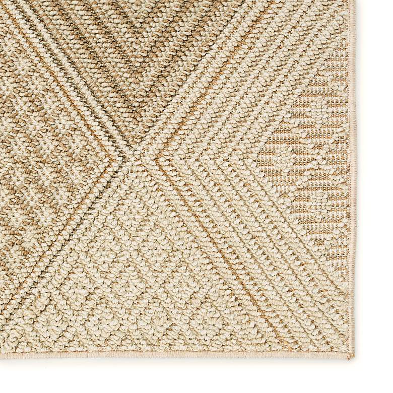 Image 5 Reyes PRA02 4'x6' Beige and Brown Indoor/Outdoor Area Rug more views
