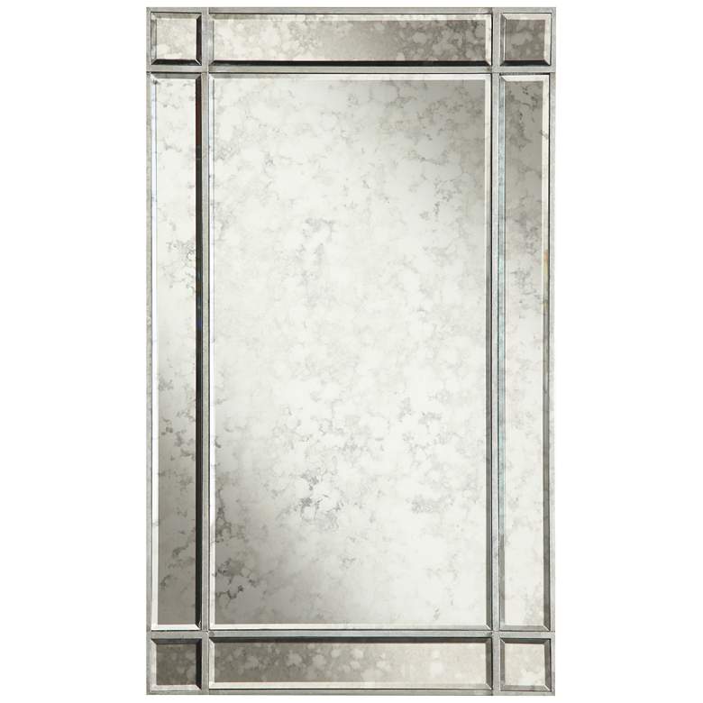 Image 1 Reyner Antiqued Silver 22 inch x 36 inch Wall Mirror