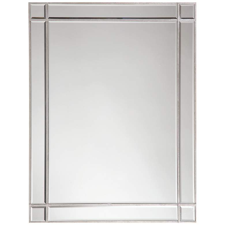 Image 1 Reyner Silver Leaf 30 inch x 40 inch Wall Mirror