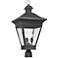 Reynolds Collection 26" High Charcoal Outdoor Post Light
