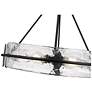 5_Rezi 24" Wide Matte Black 4-Light Pendant more views