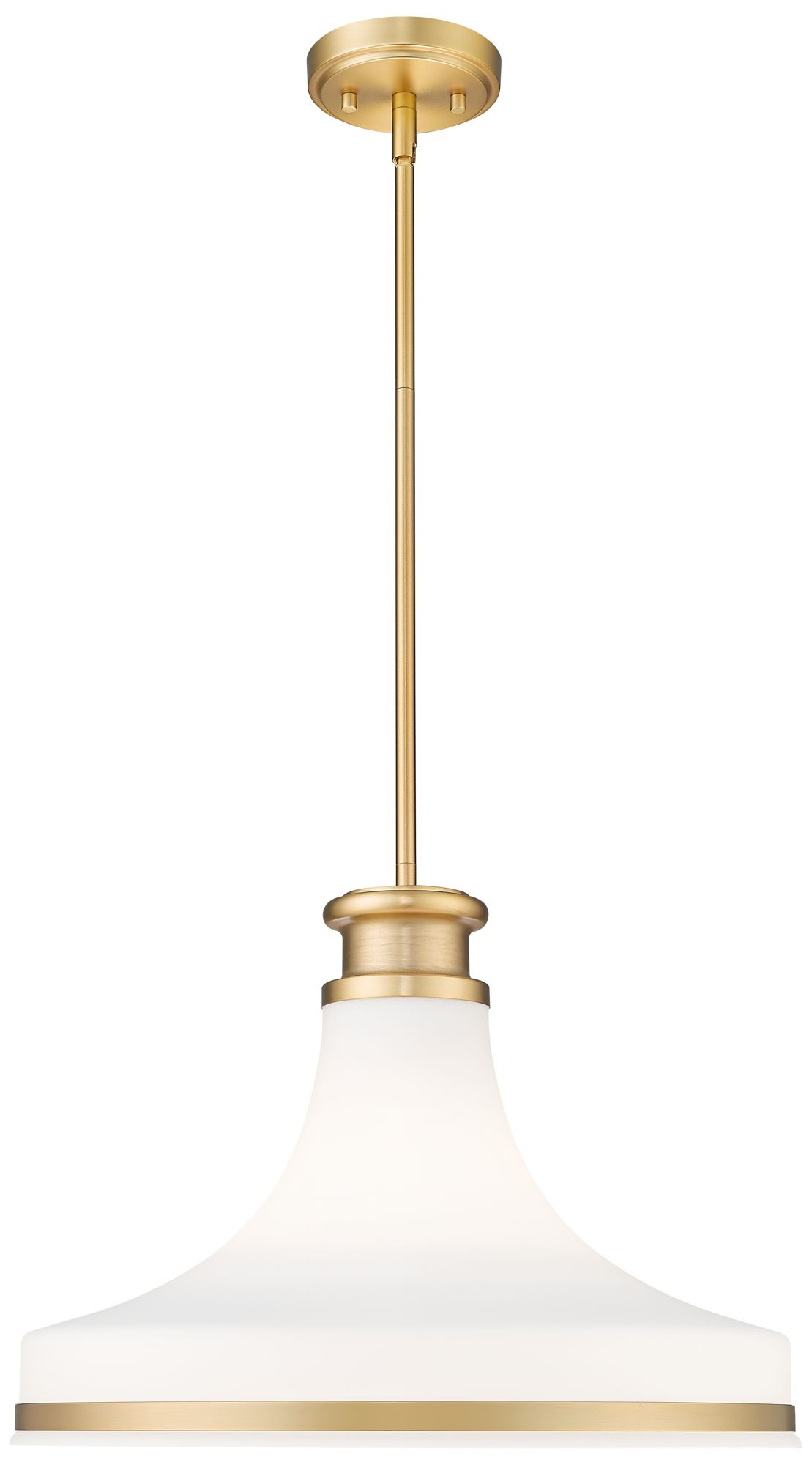 Reznor by Z-Lite 18 inch Modern Gold 1 Light Pendant