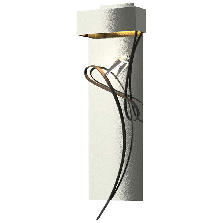 Image 1 Rhapsody 26.6" High Black Accented Sterling LED Sconce