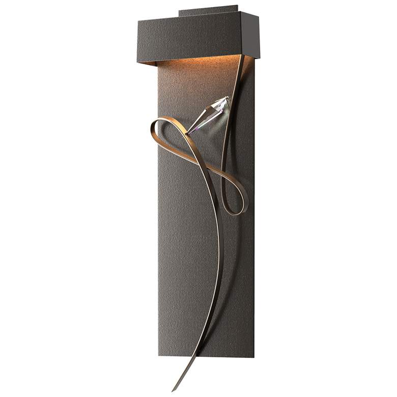 Image 1 Rhapsody 26.6 inch High Bronze Accented Oil Rubbed Bronze LED Sconce