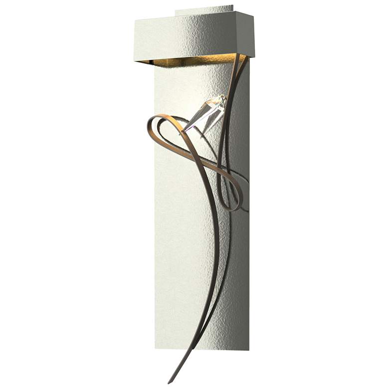 Image 1 Rhapsody 26.6" High Dark Smoke Accented Sterling LED Sconce