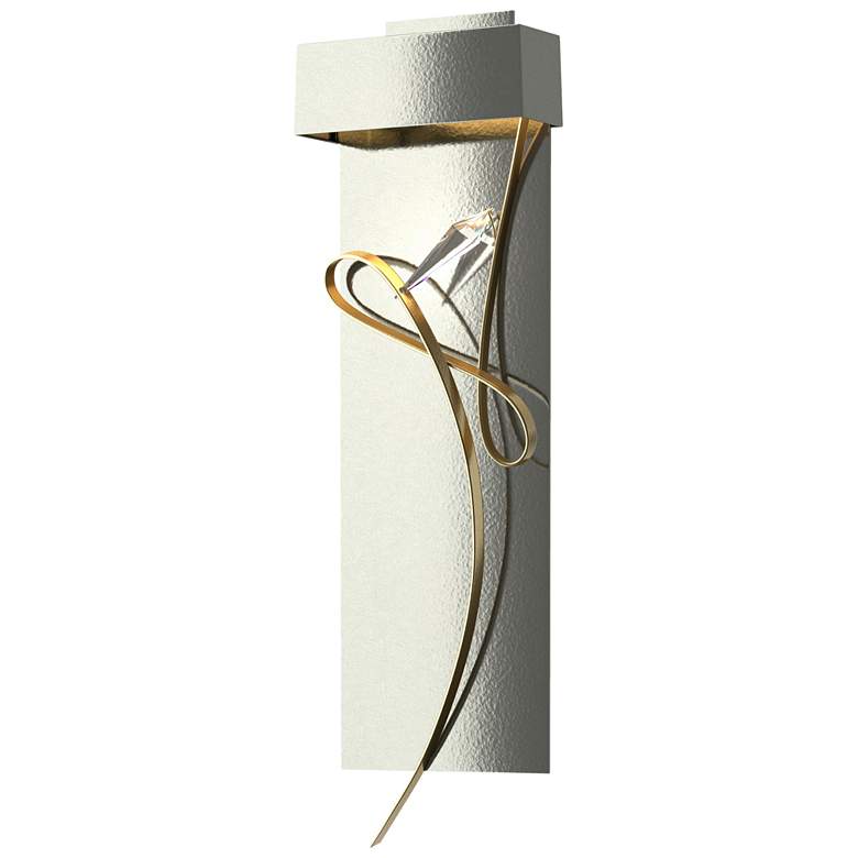 Image 1 Rhapsody 26.6" High Modern Brass Accented Sterling LED Sconce