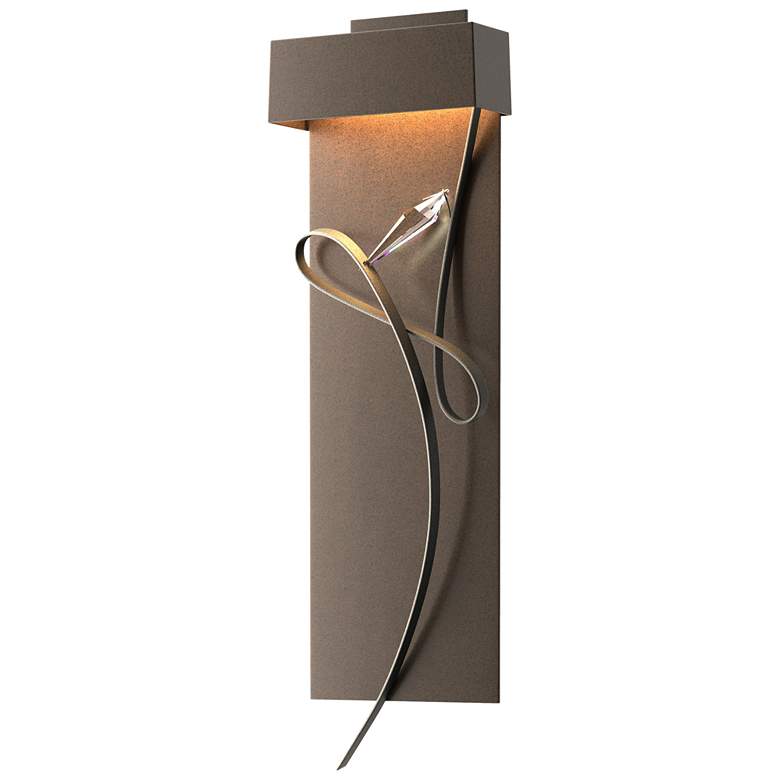 Image 1 Rhapsody 26.6" High Natural Iron Accented Bronze LED Sconce