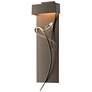 Rhapsody 26.6" High Natural Iron Accented Bronze LED Sconce