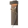 Rhapsody 26.6" High Soft Gold Accented Bronze LED Sconce