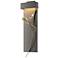 Rhapsody 26.6" High Soft Gold Accented Dark Smoke LED Sconce