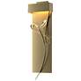 Rhapsody 26.6" High Soft Gold Accented Modern Brass LED Sconce