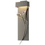 Rhapsody 26.6" High Soft Gold Accented Natural Iron LED Sconce