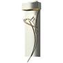 Rhapsody 26.6" High Soft Gold Accented Sterling LED Sconce