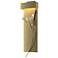 Rhapsody 26.6" High Sterling Accented Modern Brass LED Sconce