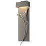 Rhapsody 26.6" High Sterling Accented Natural Iron LED Sconce