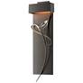 Rhapsody 26.6"H Dark Smoke Accented Oil Rubbed Bronze LED Sconce