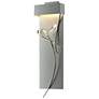 Rhapsody 26.6"H Sterling Accented Vintage Platinum LED Sconce