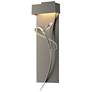 Rhapsody 26.6"H Vintage Platinum Accented Natural Iron LED Sconce