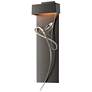 Rhapsody 26.6"H Vintage Platinum Accented Oil Rubbed Bronze LED Sconce