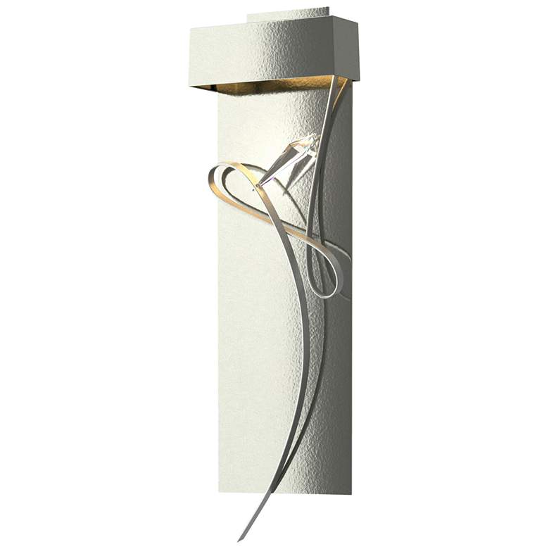 Image 1 Rhapsody 26.6"H Vintage Platinum Accented Sterling LED Sconce