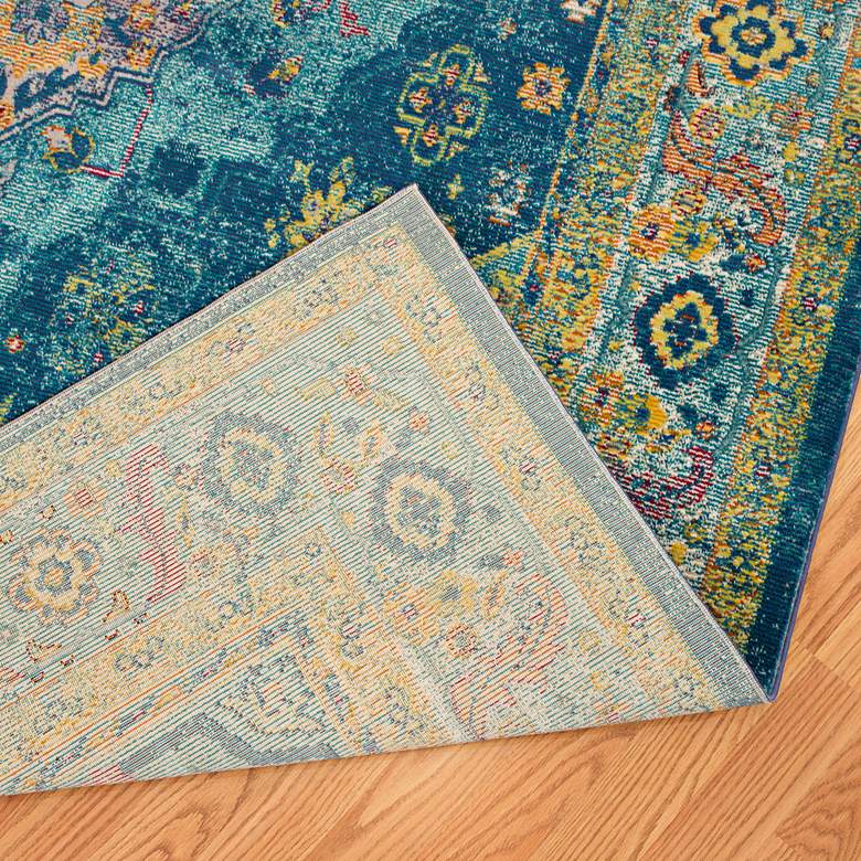 Rhapsody Bromley 7&#39;10 inchx10&#39;6 inch Cerulean Oversize Area Rug more views