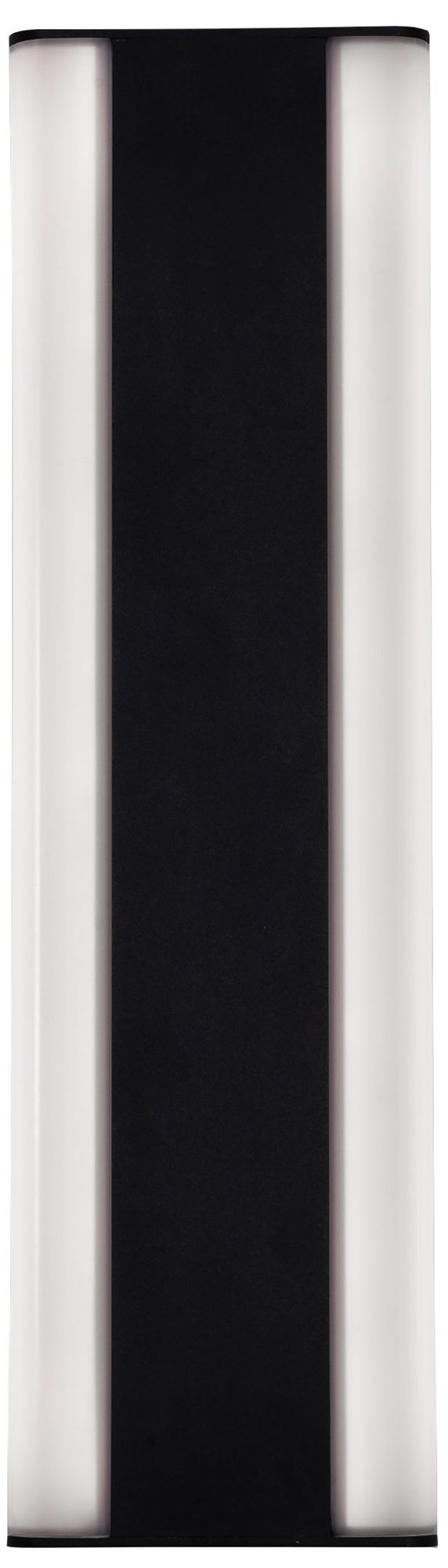 Image 2 Rhea 18" High Black Outdoor LED Wall Sconce more views