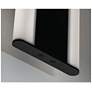 3_Rhea 18" High Black Outdoor LED Wall Sconce more views