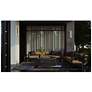 4_Rhea 18" High Black Outdoor LED Wall Sconce more views