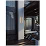5_Rhea 18" High Black Outdoor LED Wall Sconce more views