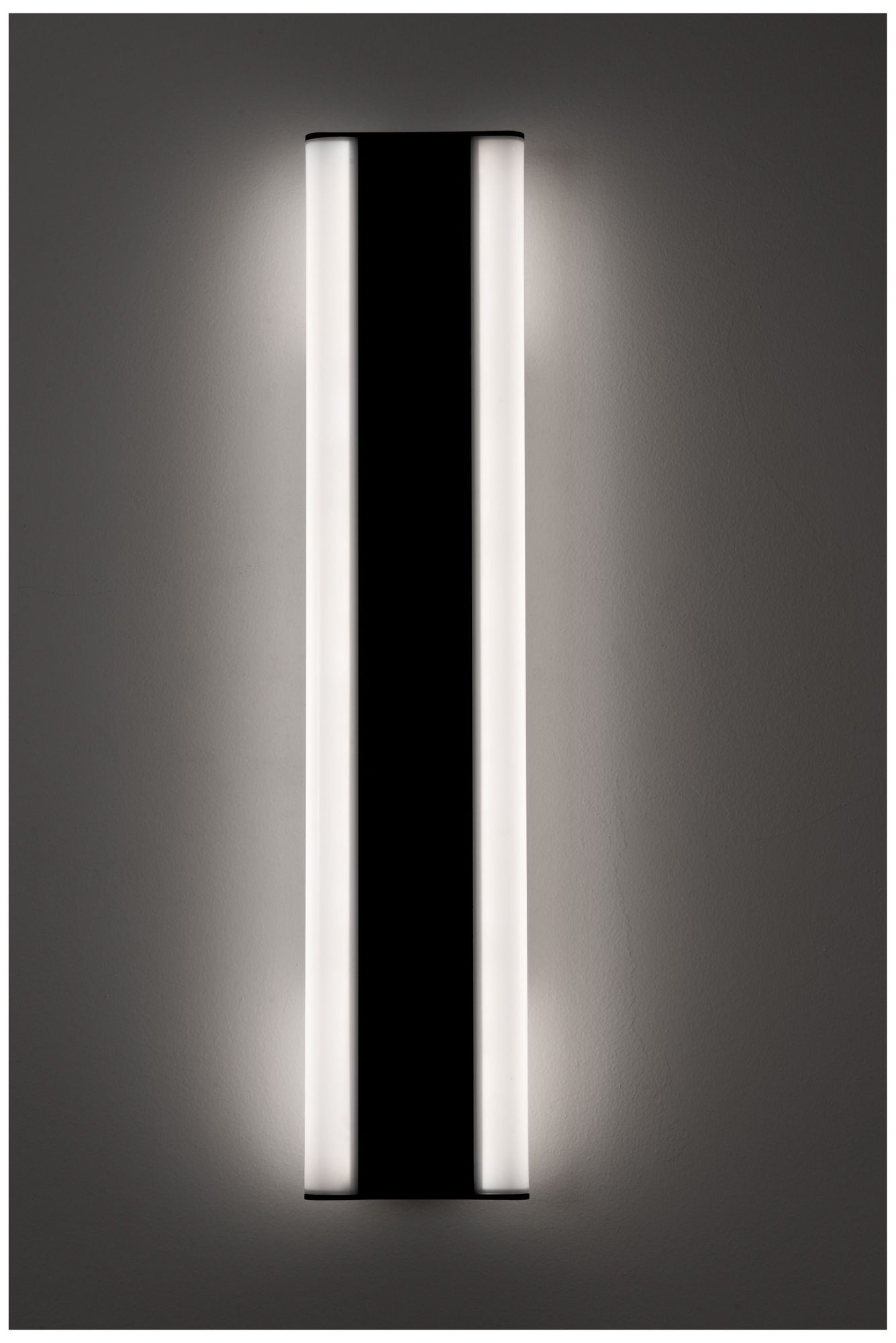 Rhea 18" High Black Outdoor LED Wall Sconce