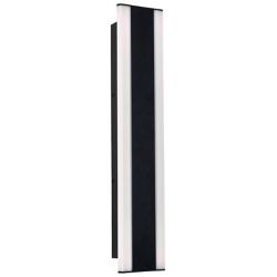Rhea 24" High Black Outdoor LED Wall Sconce