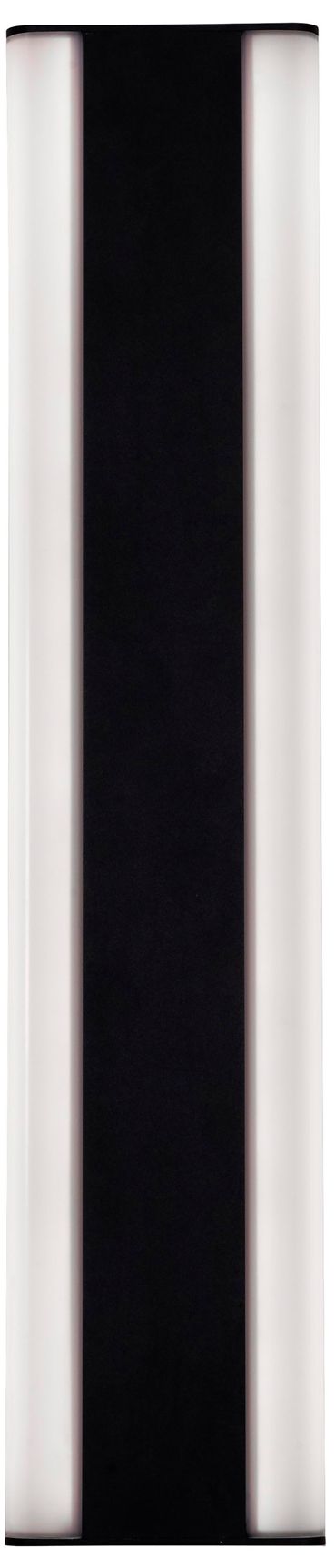 Image 2 Rhea 24" High Black Outdoor LED Wall Sconce more views