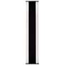 2_Rhea 24" High Black Outdoor LED Wall Sconce more views