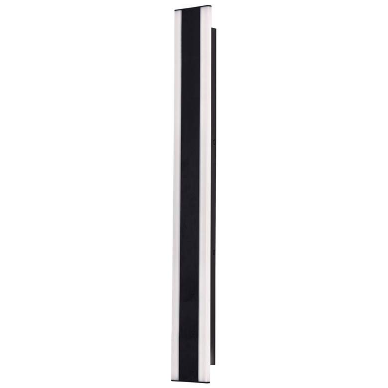 Image 1 Rhea 48" High Black ADA LED Wall Sconce
