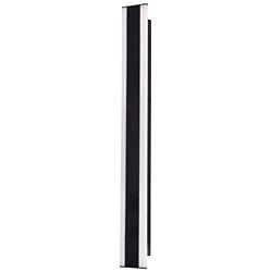 Rhea 48" High Black ADA LED Wall Sconce