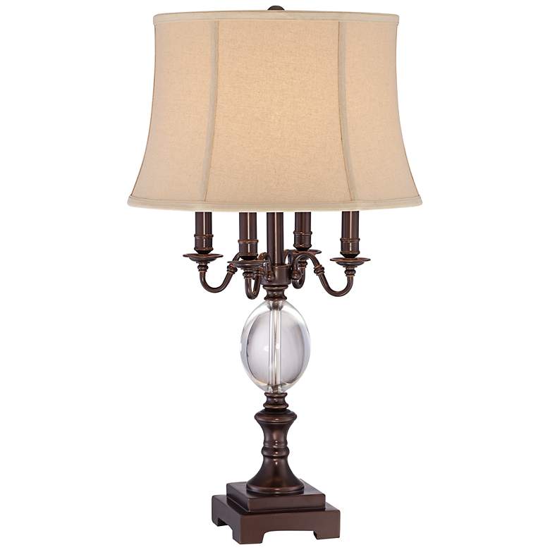Image 1 Rhett 4 Arm Bronze Table Lamp
