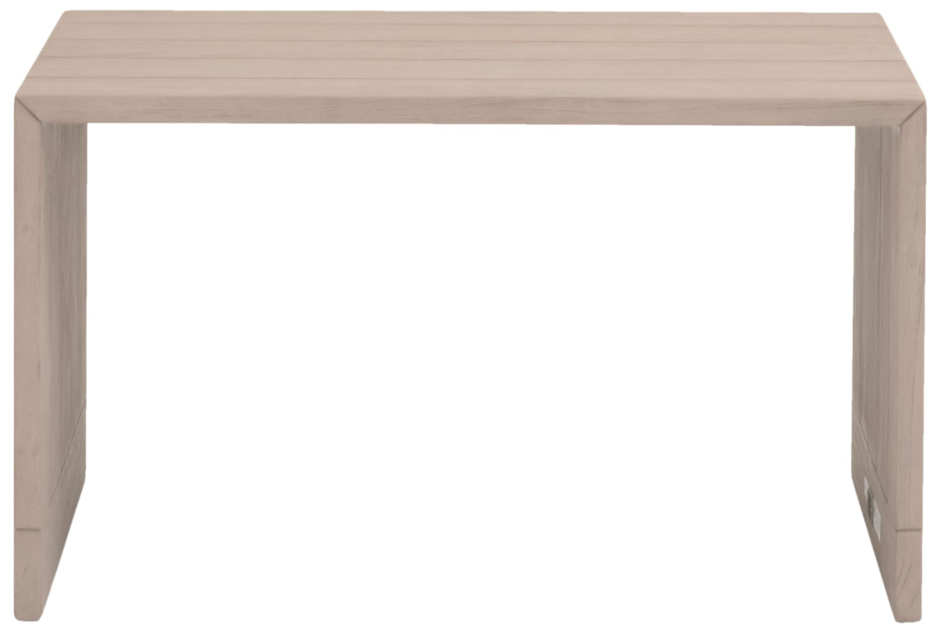 Image 2 Rhode Outdoor Coffee Table, Oat Flat Rope, Washed Ever Teak more views