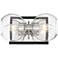 Rhodes 10" Wide Brushed Nickel Black 2-Light Wall Sconce