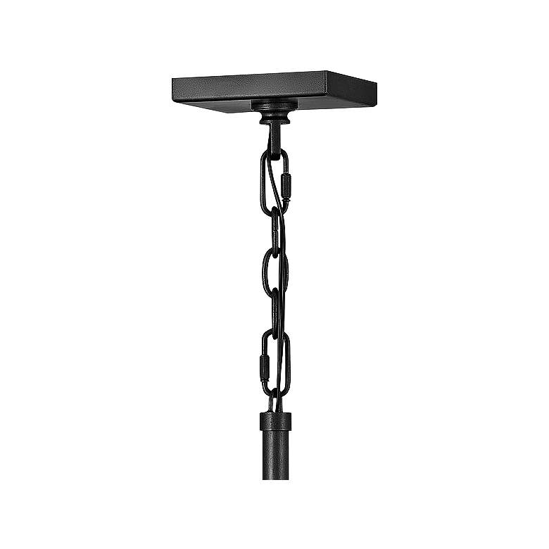 Image 4 Rhodes 18 1/4" Wide Graphite 4-Light Outdoor Foyer Pendant more views