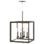 Rhodes 28 1/4"H Brushed Graphite 3W Outdoor Hanging Light