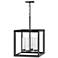 Rhodes 28 1/4"H Brushed Graphite 4W Outdoor Hanging Light